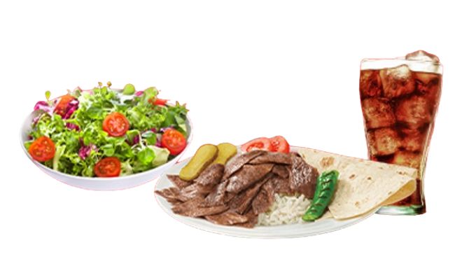 Et Döner Pilav Üstü Menü