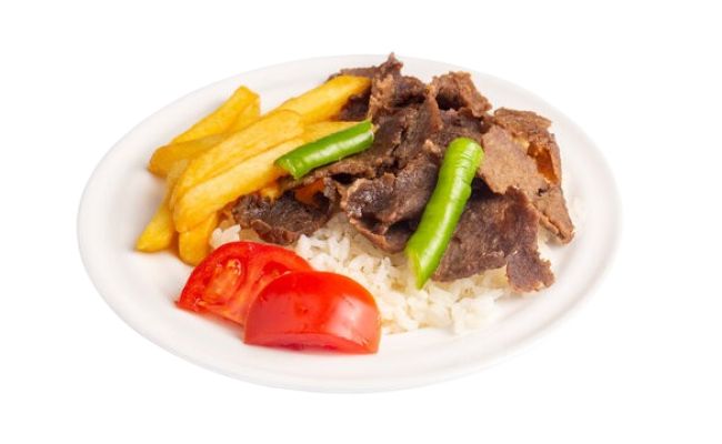 Pilav Üstü Et Döner