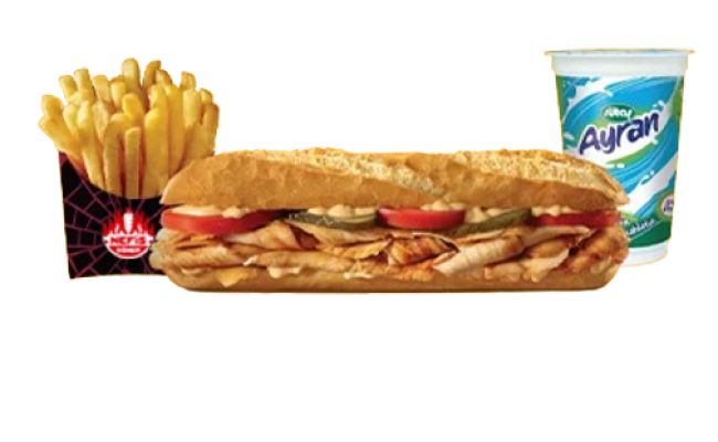 Tavuk Ekmek Menü